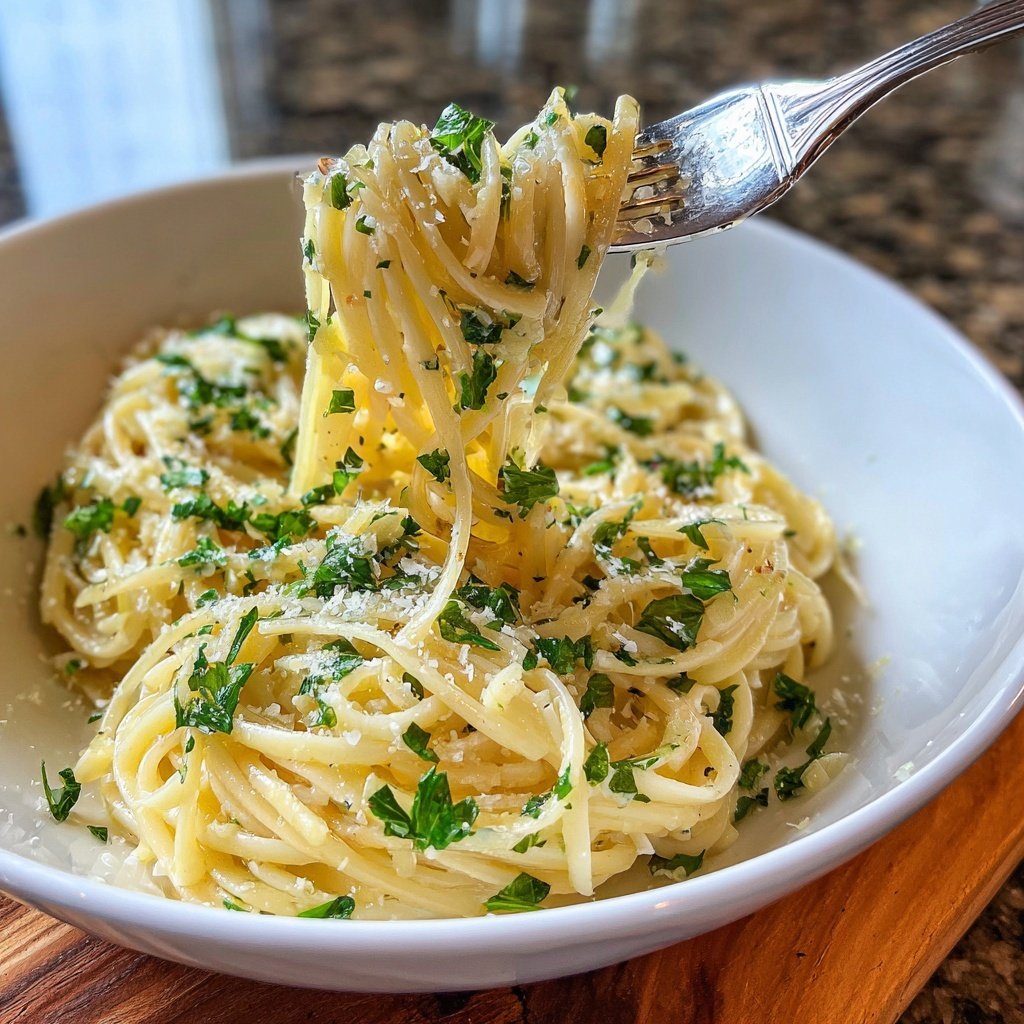 Quick & Easy 15-Minute Garlic Pasta
