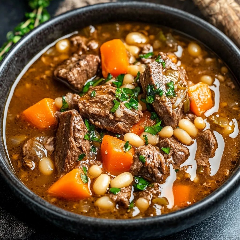 Gordon Ramsay Beef Barley Soup