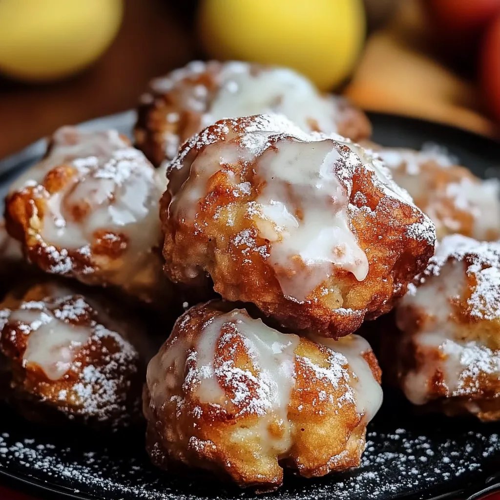 Cinnamon Apple Fritters