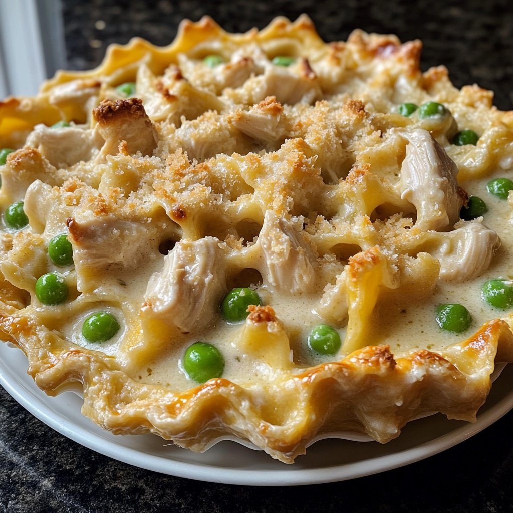 Creamy Chicken Pot Pie Pasta