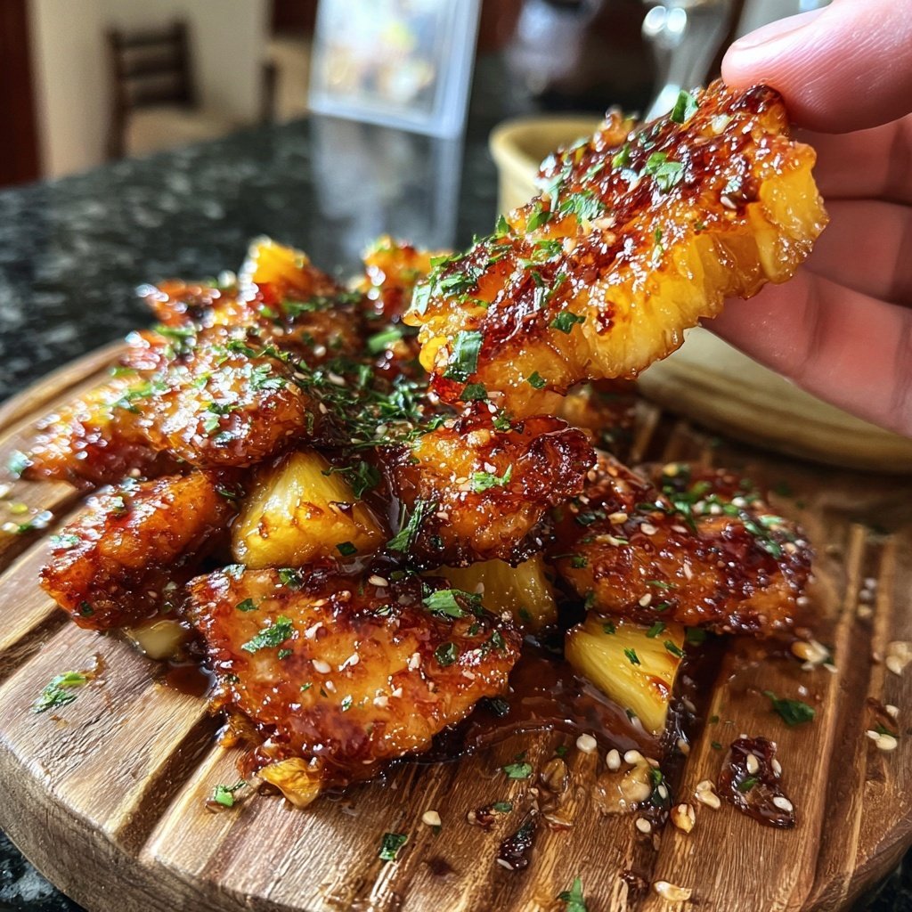 Sweet And Savory Pineapple Chicken