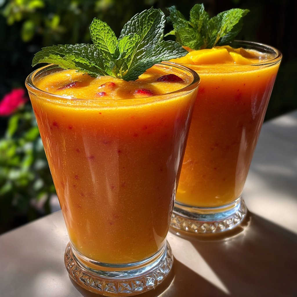 Strawberry Mango Smoothie