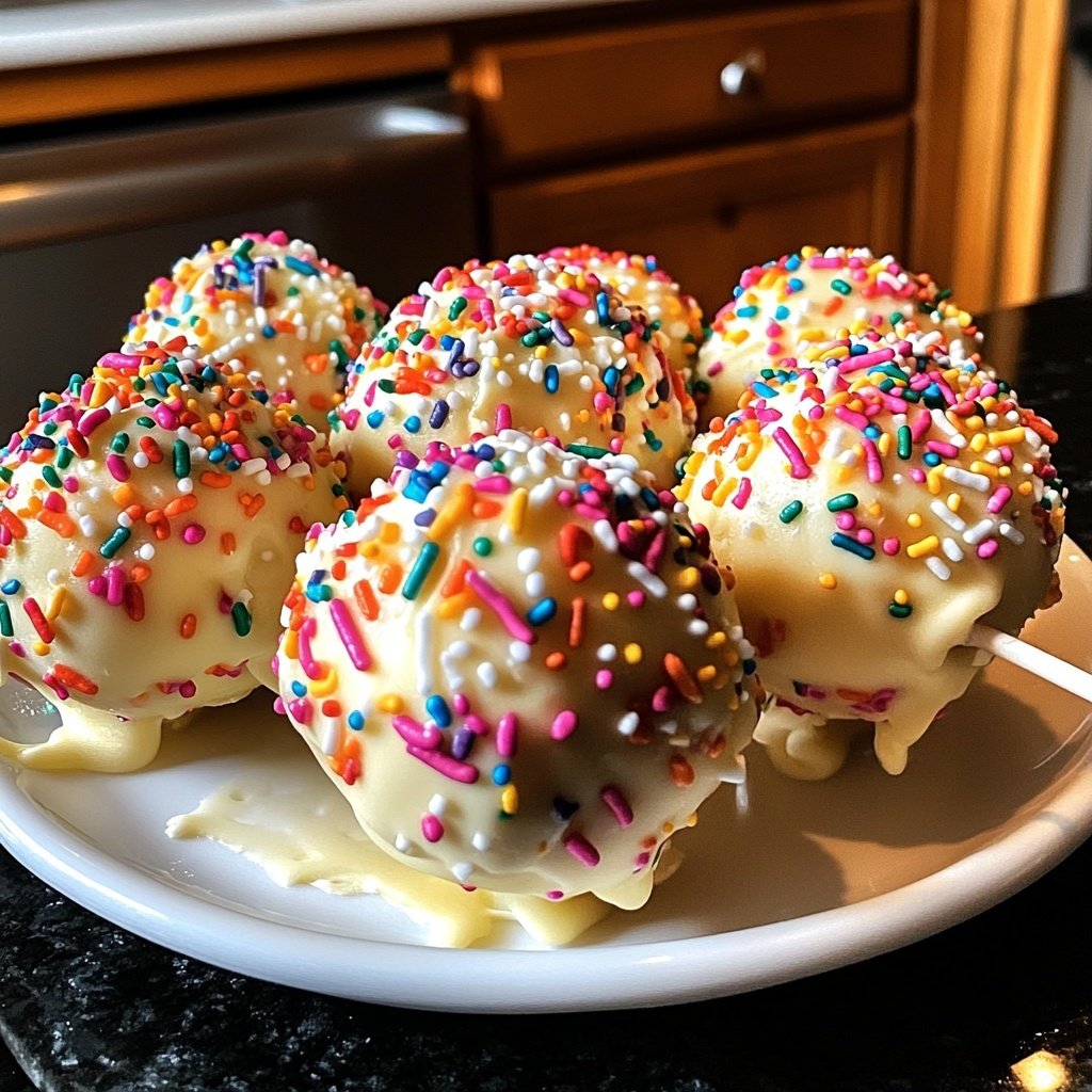 Starbucks Copycat Birthday Cake Pops