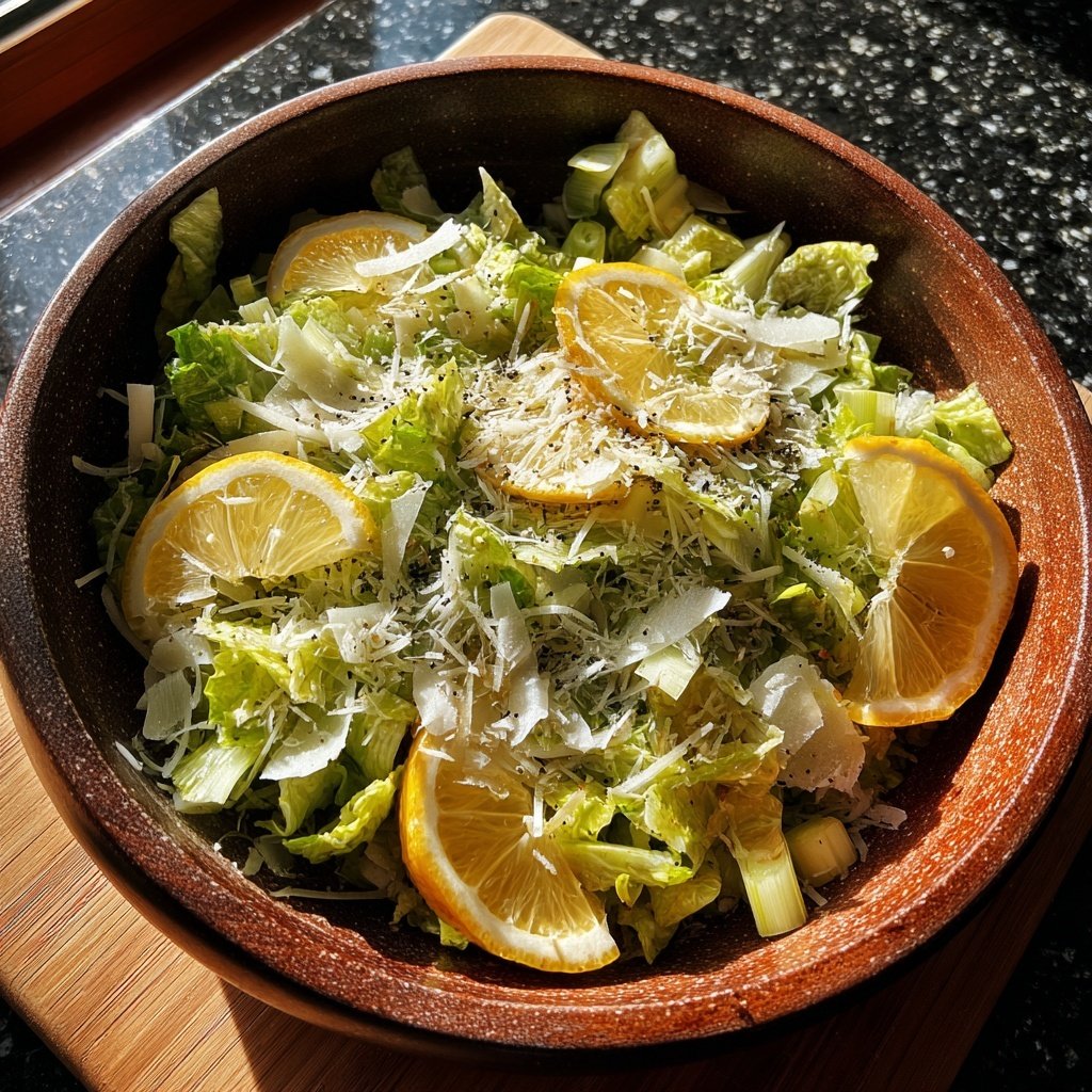 Celery Salad With Parmesan And Lemon