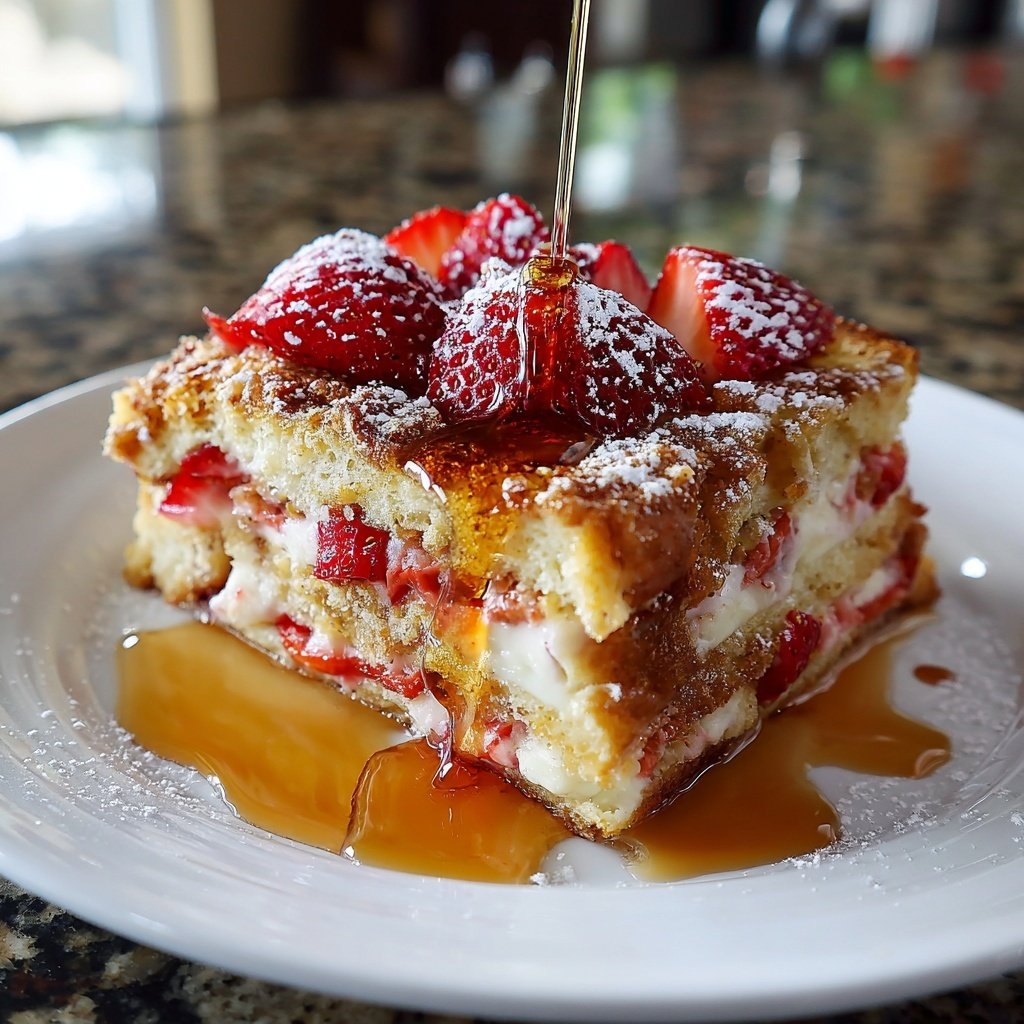 Spring Brunch French Toast Bake