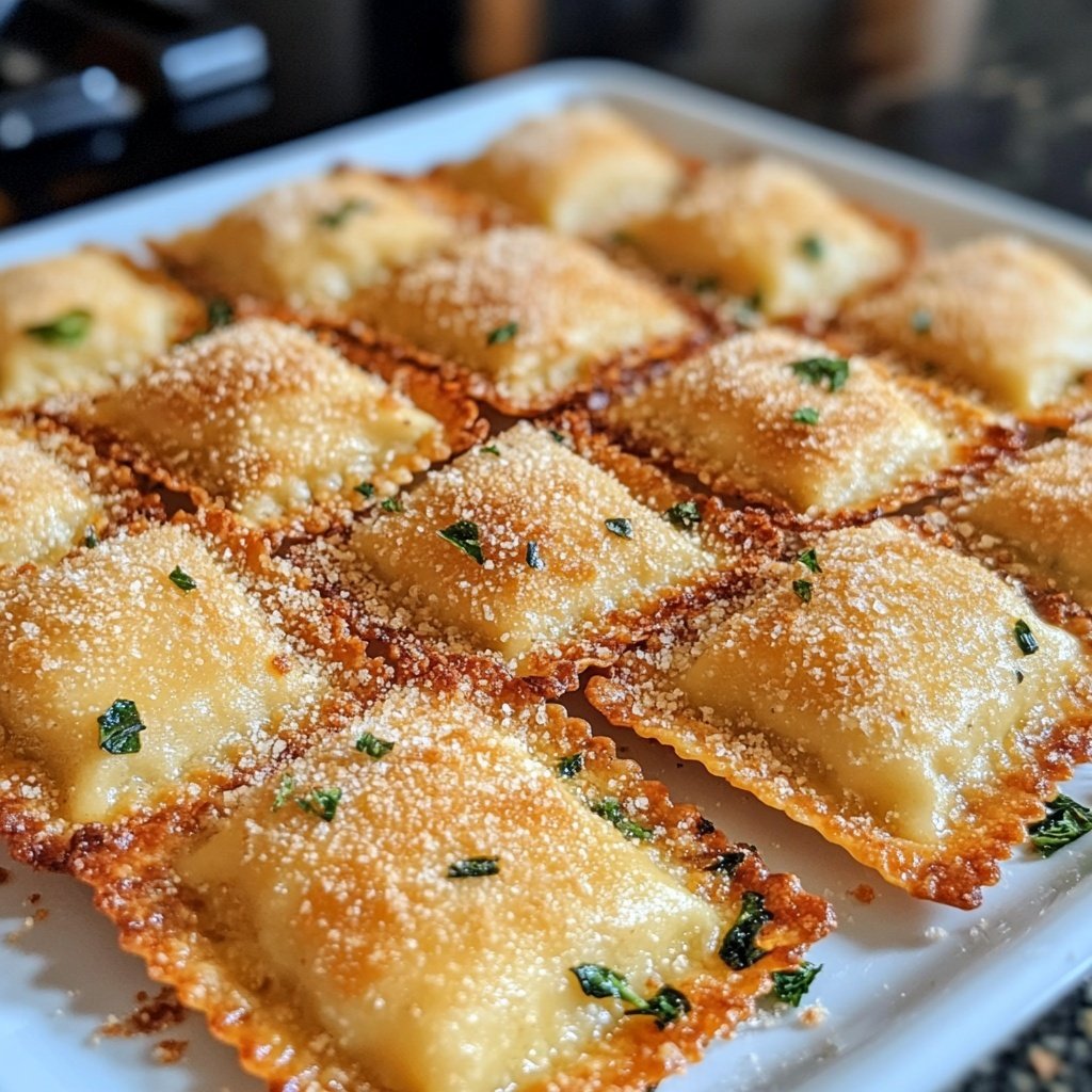 Crispy Ravioli Appetizer