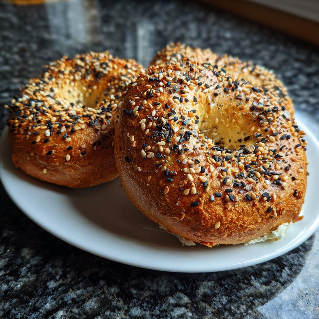 Protein Bagels Boiled And Baked