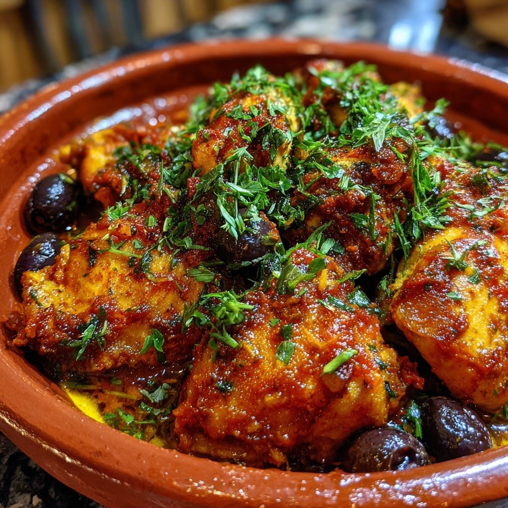 Global Flavors Moroccan Chicken Tagine